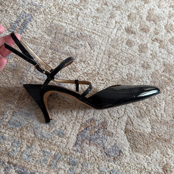 SIZE 8 VINTAGE 90S STRAPPY HEELS - Picture 3 of 4